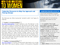 Seduction Resources to help you approach and pick up women