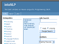 IntoNLP - the best articles on Neuro Linguistic Programming - NLP