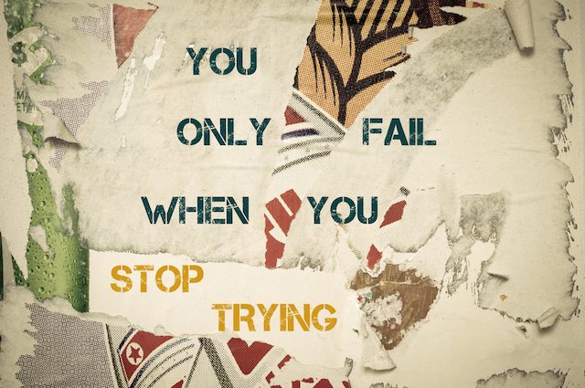 Pushing Yourself to Try When You’re Afraid of Failing