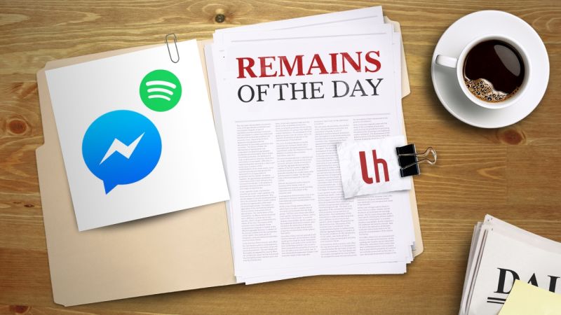 Remains of the Day: Facebook Messenger Adds Spotify Song Sharing