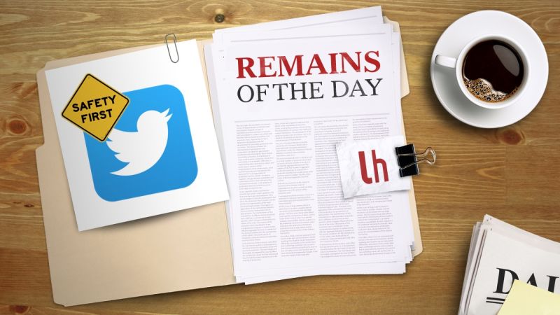 Remains of the Day: Twitter Is Making It Easier to Report Harassment 