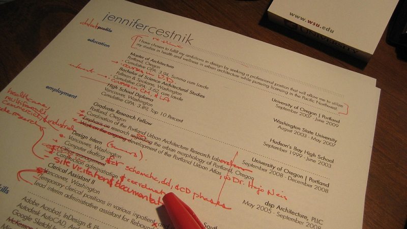 Fill Out a Thin Resume by Scanning Through Job Postings