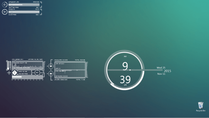 The Simple Monitor Desktop