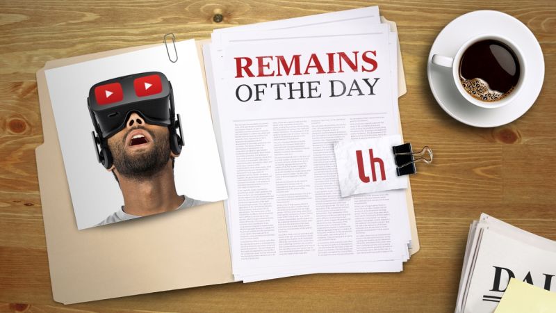 Remains of the Day: YouTube Adds Support for Live 360-Degree Videos