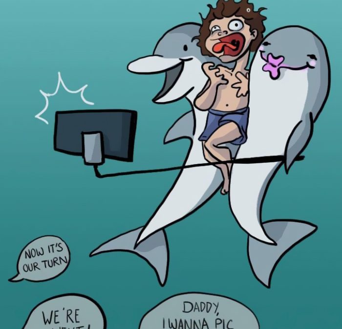 Stunning Illustrations To Show What It Would Be Like If Human and Animals Switched Roles