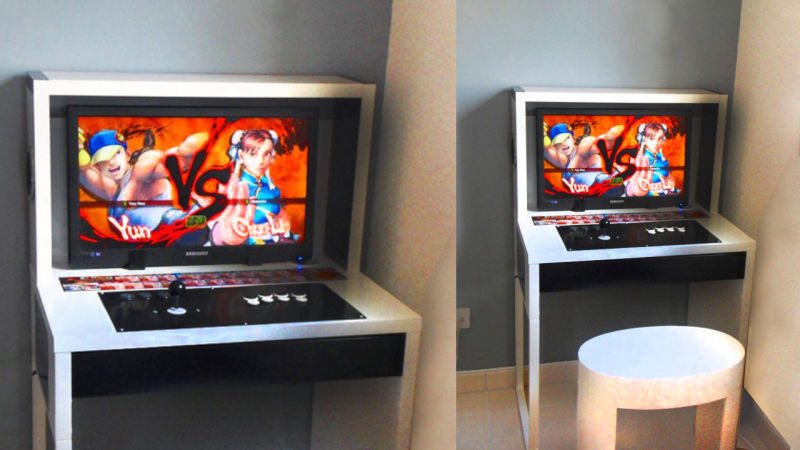 This DIY Arcade Cabinet Is Made from IKEA Parts