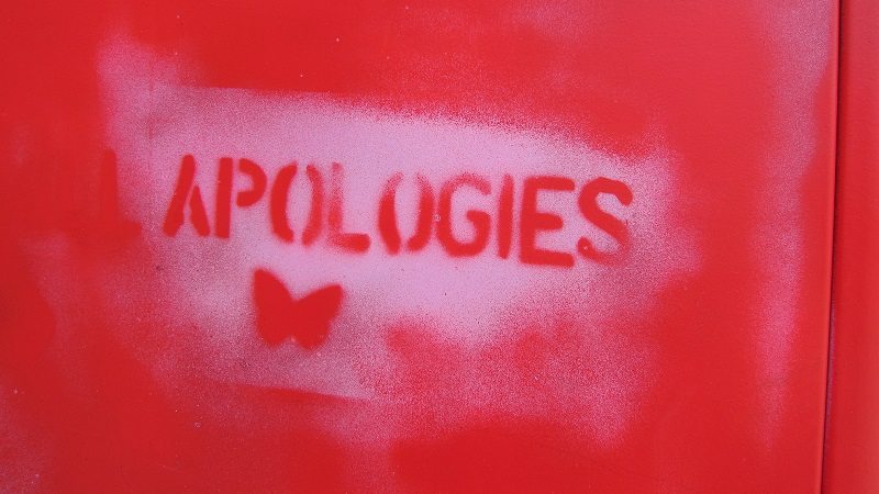 The Main Components Of a Scientifically Perfect Apology