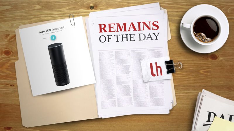 Remains of the Day: Talk to Amazon's Alexa in Your Browser with Echosim.io