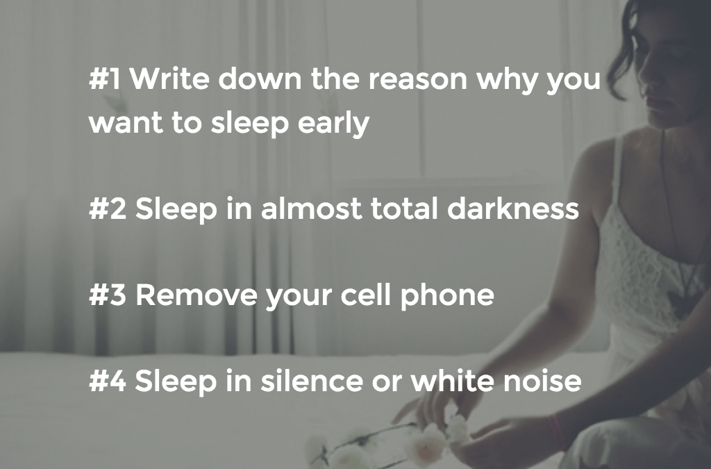 Day 1: Evening Routine That Puts You In Sleep Early