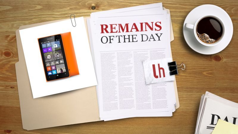 Remains of the Day: Microsoft Bows out of the Smartphone Race