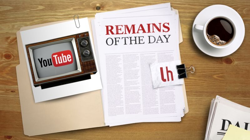 Remains of the Day: YouTube Developing Internet TV Service Like Everyone Else