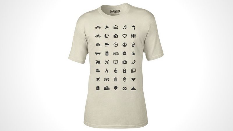 The ICONSPEAK T-Shirt Is the Perfect Apparel for Any World Traveler