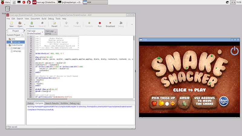 AppGameKit Is a Free Game Creation Toolset for the Raspberry Pi
