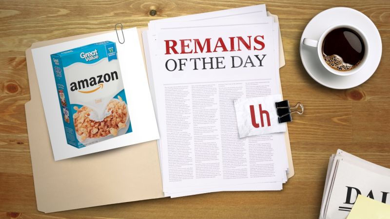 Remains of the Day: Amazon to Sell Their Own Brand of Snacks and Household Items
