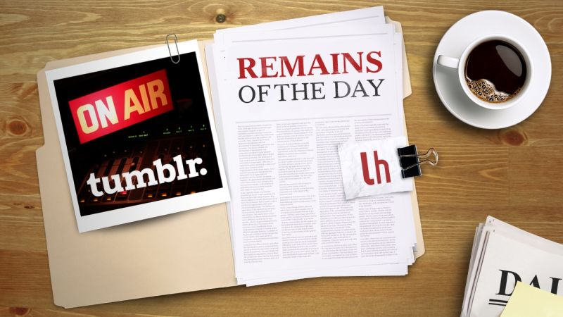 Remains of the Day: Live Video Comes to Tumblr