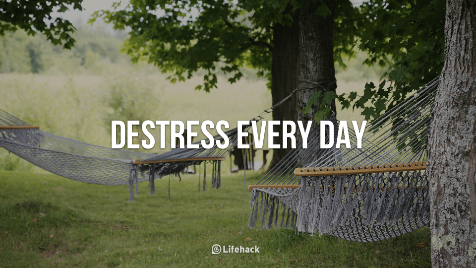 Check-in Day 3: Destress Every Day