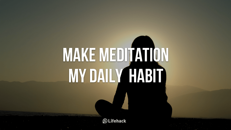 Check-in Day 1: Make Meditation My Daily Habit