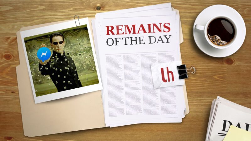 Remains of the Day: End-to-End Encryption Is Coming to Facebook Messenger