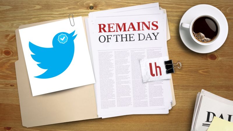 Remains of the Day: Twitter Now Lets Anyone Request a Verified Account