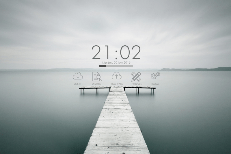 The Pier's End Desktop