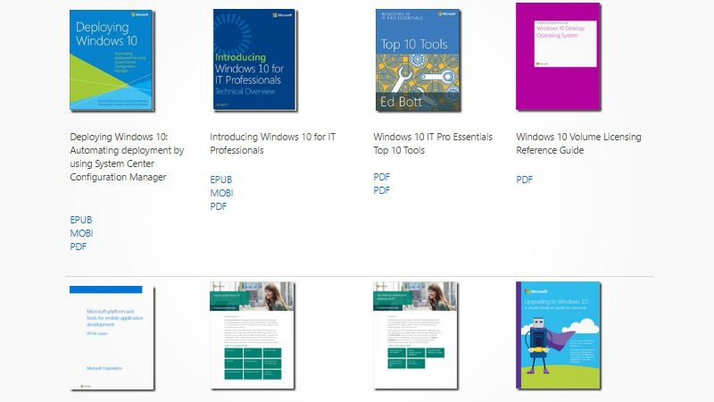 Download a Mass of 240+ Free Technical eBooks From Microsoft