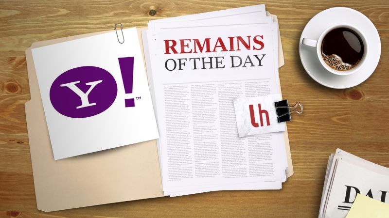 Remains of the Day: Verizon Buys Yahoo for $4.8 Billion