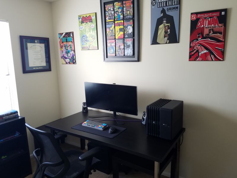 The All Batman, All Organized Workspace