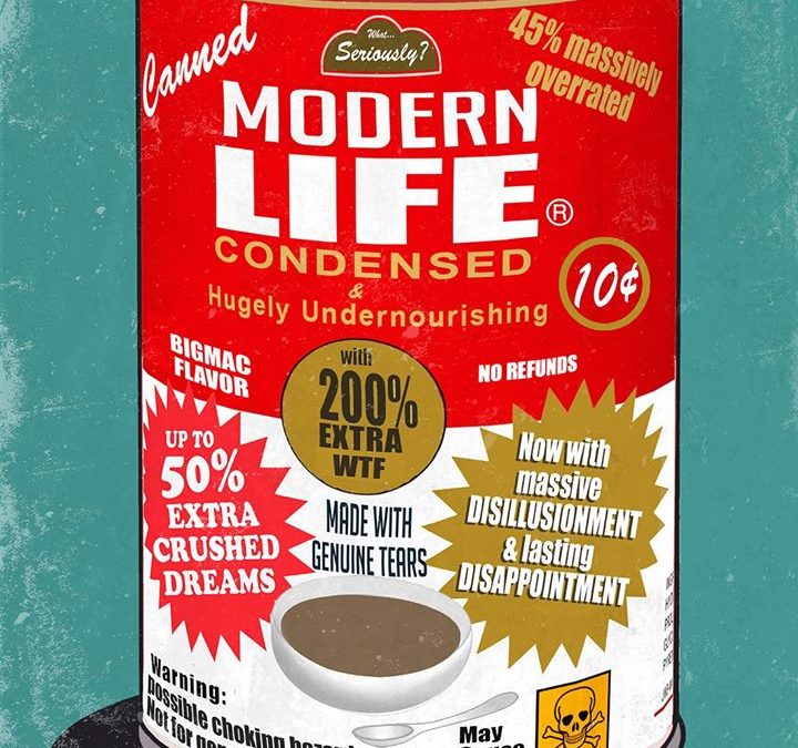 This Artwork Portraying Modern Life Perfectly Will Make You Gasp