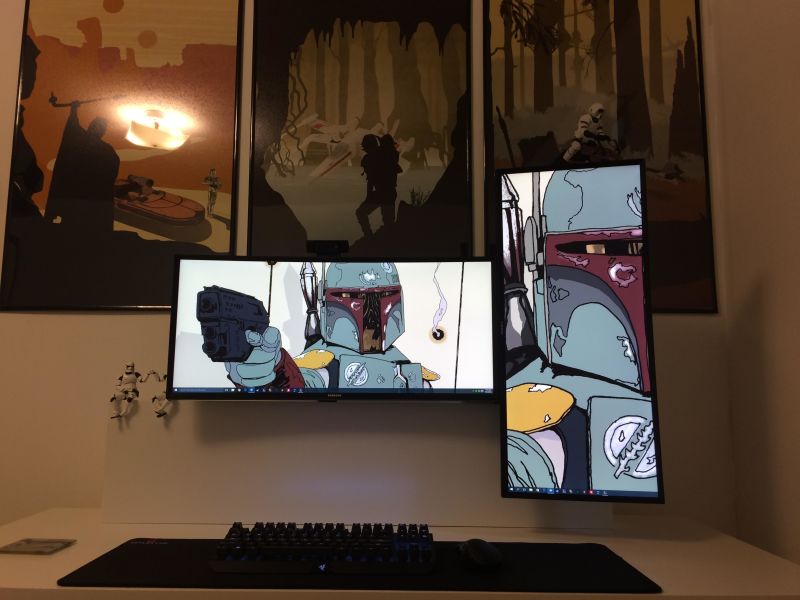 The Double Ultrawide Workspace