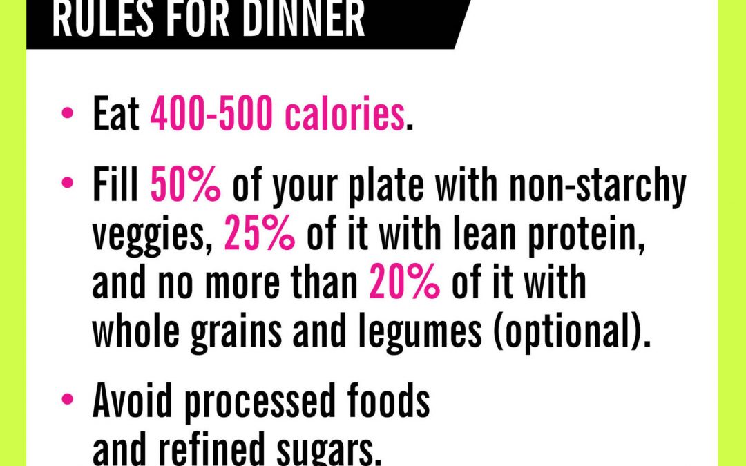 Healthy Dinner Idea That Contains Fewer Than 500 Calories (And It is Super Easy To make)