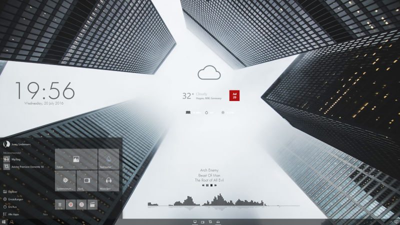The Skyscraper Desktop