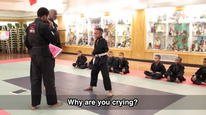 Taekwondo Instructor Telling A Boy “It’s OK To Cry” Has Touched Millions Of People