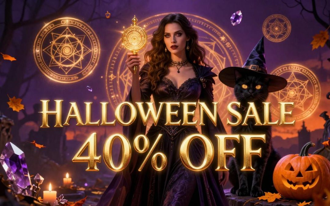 Halloween Sale — Manifest While the Gate Is Open Now through November 3rd (midnight), the energetic gate of Halloween stands wide open. Use it.